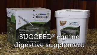 SUCCEED® equine digestive supplement [upl. by Bazil327]