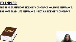 Contract of Indemnity  By Hridaya [upl. by Fleck]