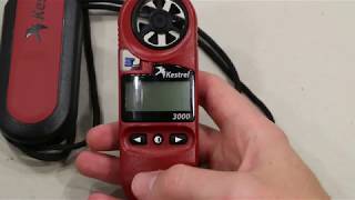 Kestrel 3000 Wind Meter [upl. by Wellington]