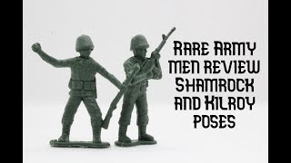 Rare Army men review Shamrock and Kilroy poses [upl. by Ytsirhc]