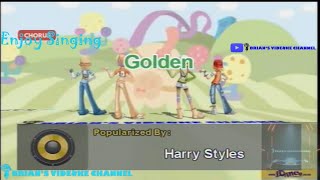 Golden  Harry Styles Karaoke [upl. by Burl806]