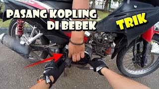 TRIK PASANG KOPLING DI BEBEK amp KUPAS SPEK MOTOR BEBEK FREESTYLE MODIF SIMPEL [upl. by Brinson]