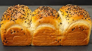 Japanese Milk Bread Rolls Recipe [upl. by Hally]