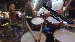 Drummer PoV  Pontoon cover [upl. by Fanchan]