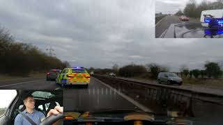 999 response on motorway through a TPAC exercise [upl. by Kciredohr]