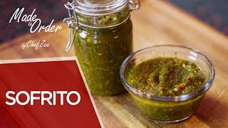 How to Make Sofrito  Made to Order  Chef Zee Cooks [upl. by Nonnag]