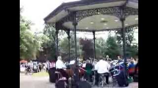 The Dambusters Theme music by Ibstock Brick Brass Band at Newark Castle [upl. by Goldwin]