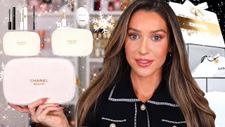 NEW CHANEL HOLIDAY GIFT SETS SHOPPING HAUL VLOG [upl. by Eeimaj37]