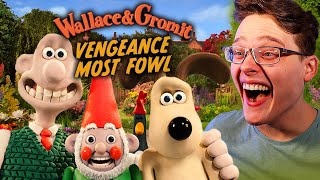 WALLACE amp GROMIT VENGEANCE MOST FOUL Official Trailer REACTION [upl. by Fortin]