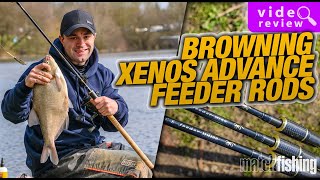 Browning Xenos Advance Feeder Rods  Review [upl. by Ayekam687]