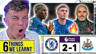 6 THINGS WE LEARNT FROM CHELSEA 21 NEWCASTLE 🏆 [upl. by Verne201]