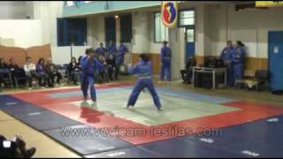 Contre attaques phan don niveau 2  Vovinam viet vo dao demo les lilas 24012009 [upl. by Venable]