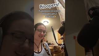 Audiobook bloopers prt 2 ✨dyslexia✨ booktok booksigning audiobooks audiobooksonline [upl. by Erma]