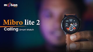 Mibro lite 2 calling smartwatch Bangla Review  Always On Display [upl. by Jotham]