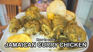 How to cook JAMAICAN CURRY CHICKEN [upl. by Tomlin]