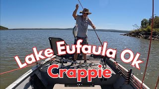 Lake Eufaula Ok Crappie [upl. by Suiradal]