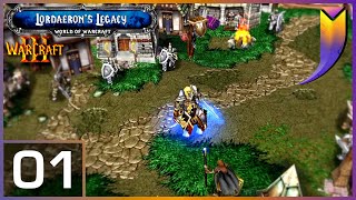 Warcraft 3 Lordaerons Legacy 01  A Journey Begins [upl. by Garibull]