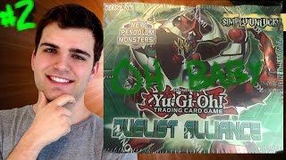 Best Yugioh 2014 Duelist Alliance 1st Edition Booster Box Opening OH BABY There and Back Again [upl. by Nomad]