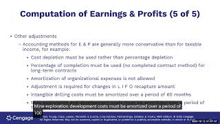 Chapter 5 PowerPoint Lecture Corporations Earnings and Profits and Dividend Distributions [upl. by Alegna]