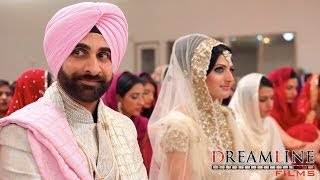 Sikh Wedding Highlights  Vancouver Videography  Andy amp Natasha [upl. by Wehtta959]