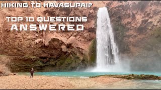 Hiking To Havasupai Top 10 Questions Answered [upl. by Adnahc]