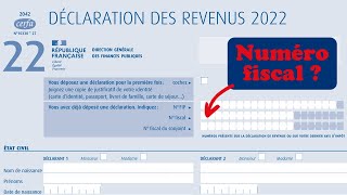 Comment créer et avoir son numéro fiscal pour les impôts 2023 [upl. by Suirred]