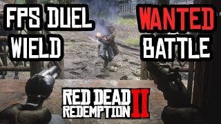 Red Dead Redemption 2  1ST PERSON MAX WANTED BATTLE IN STRAWBERRY [upl. by Bouton]