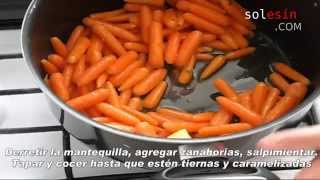 Zanahorias salteadas con mantequilla [upl. by Alpert190]