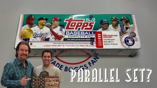 On the Hunt for a 2022 Topps Parallel Complete Set [upl. by Tertia]