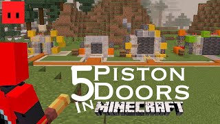 5 Doors In Minecraft [upl. by Loughlin]