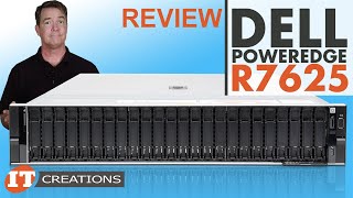 Dual 4th gen AMD EPYC Dell PowerEdge R7625 Server REVIEW  IT Creations [upl. by Russom]