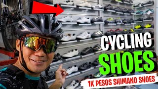 as low as 1K pesos Shimano Shoes  CYCLING SHOES sa CARTIMAR [upl. by Lobel716]