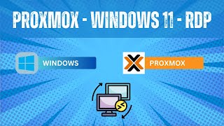 Proxmox  Windows 11  Enable RDP [upl. by Maryjo]