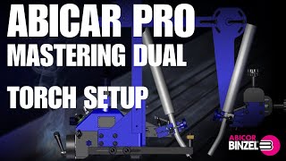 ABICAR 1200 PRO Dual MIG Torch Setup [upl. by Eelana218]