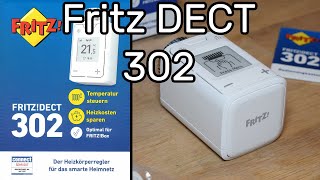 AVM Fritz DECT 302 intelligenten Heizkörperregler mit Fritzbox verbinden und einrichten [upl. by Bendick]