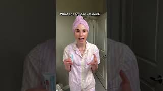 What age to start retinoid dermatologist DrDrayzday [upl. by Tala]