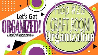 Cardstock Storage and Organization  Lets Get Organized Hop 28  October 2024 [upl. by Eirolam]