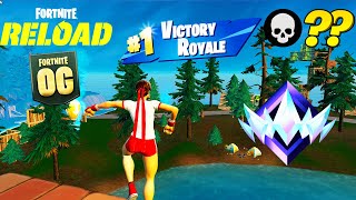 Fortnite Ranked Reload  High Kill OG Gameplay Keyboard amp Mouse [upl. by Dera]