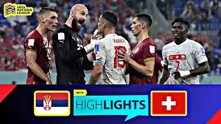 Serbia VS Switzerland  Highlights  UEFA Nations League  13 October 2024 [upl. by Capps]