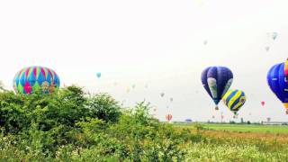 TIMELAPSES  Lorraine Mondial Air Ballons 2011 [upl. by Burack]