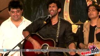 Aditya Roy Kapur Singing sun raha hai na tu [upl. by Itnahsa265]