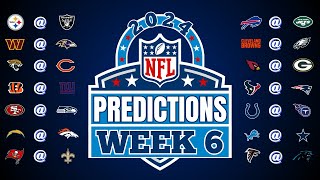 Week 6 NFL Predictions nfl nflpredictions [upl. by Juliet]