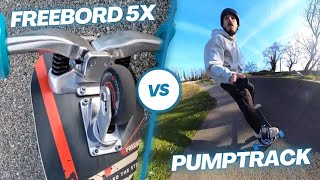 Freebord 5X vs Pumptrack [upl. by Hildick]