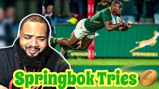 AMERICAN REACTS TO Top 20 Springbok Tries In The Last 5 Years That Shocked The World  REACTION [upl. by Ruby227]