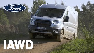 Intelligent AllWheel Drive  Ford Transit  Ford UK [upl. by Carilyn293]