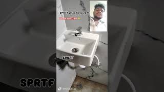 My work plumbing work sanitary fittings bathroom plumbingservices viralvideo youtube sprtfall [upl. by Fishman971]