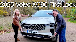 20255 Volvo XC90 first look  New look new interior all Volvo [upl. by Los]