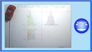 PROIEZ ORTOG PIRAMIDE BASE QUADRATA POGGIATA SUL PO SEZIONATA DA PIANO PERPEND AL PO  678 [upl. by Aronaele]