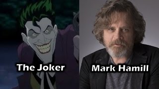 Characters and Voice Actors  Batman The Killing Joke [upl. by Arada]