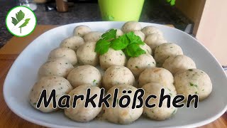 Frische Markklößchen selber machen Rezept [upl. by Ettennaej661]